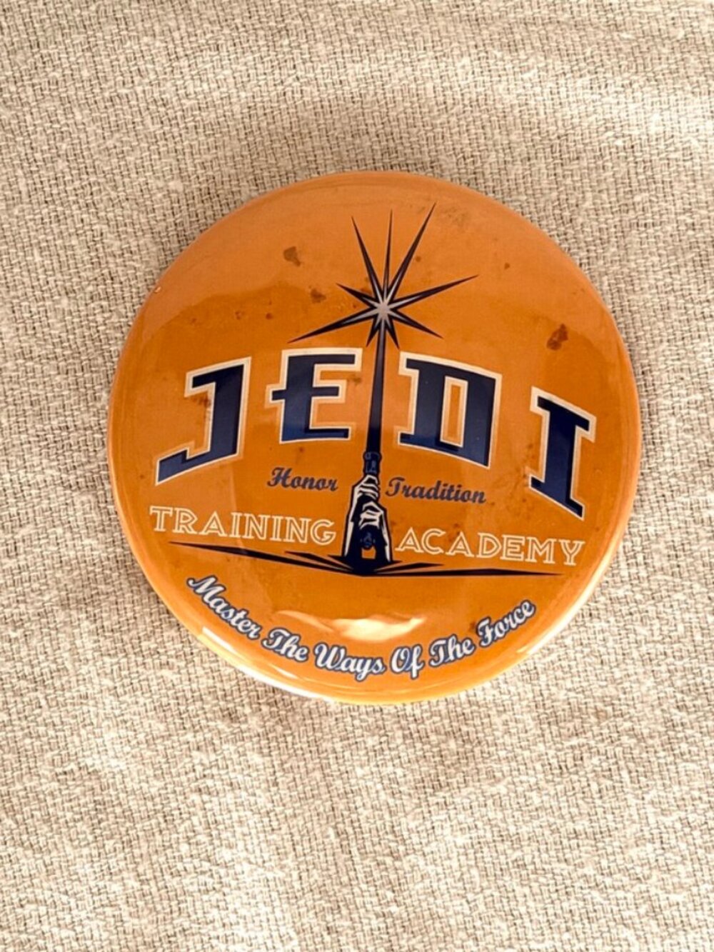 Disney Parks Star Wars: Jedi Training Academy Commemorative Button Pin